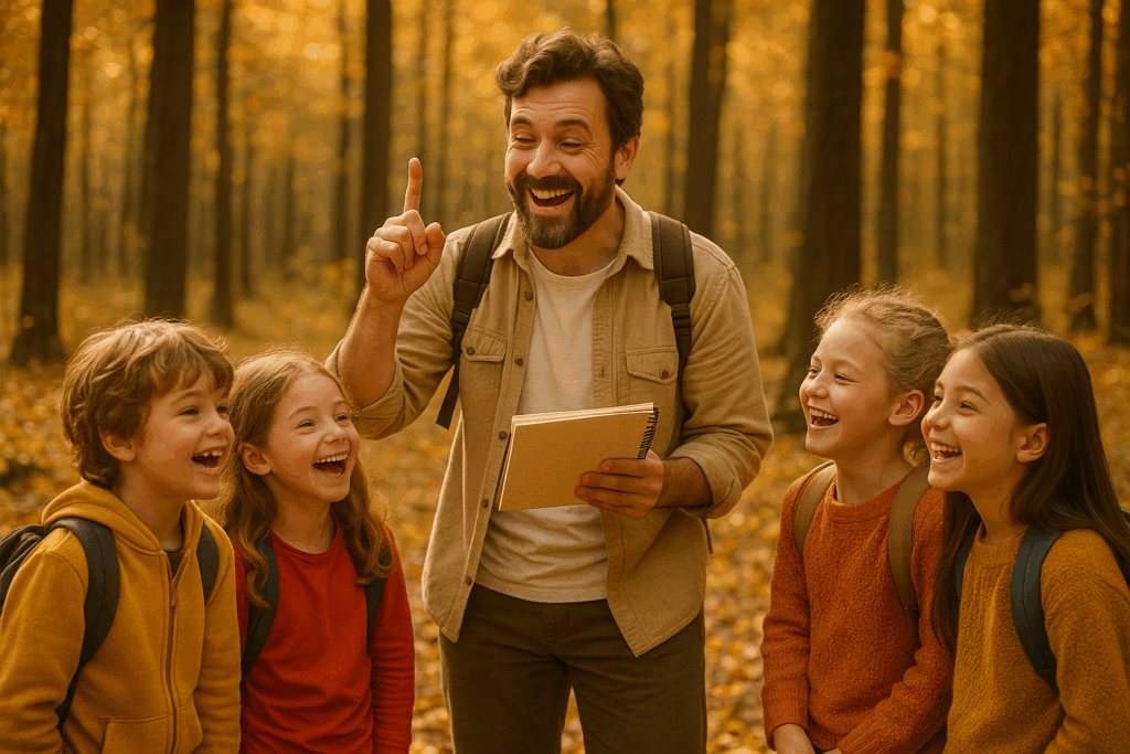 20250817 2058 lekcja w lesie simple compose 01k2wp9859e91tv0vybfjsprdz