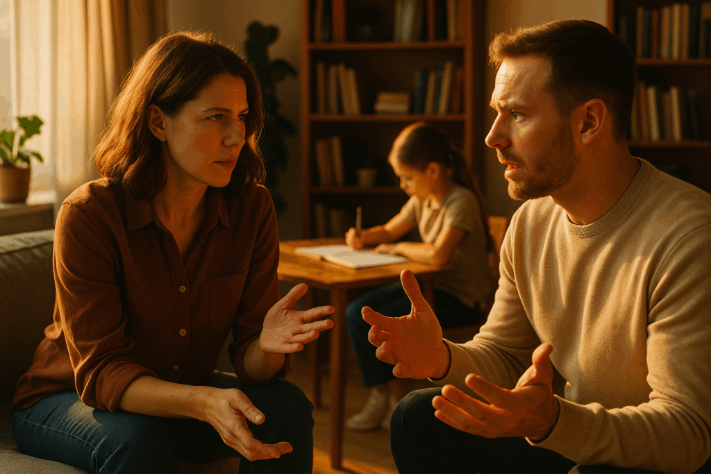 20250818 1516 dorośli dyskutujący nad materiałami simple compose 01k2yn2njxfxyvtsdkw1w3je86