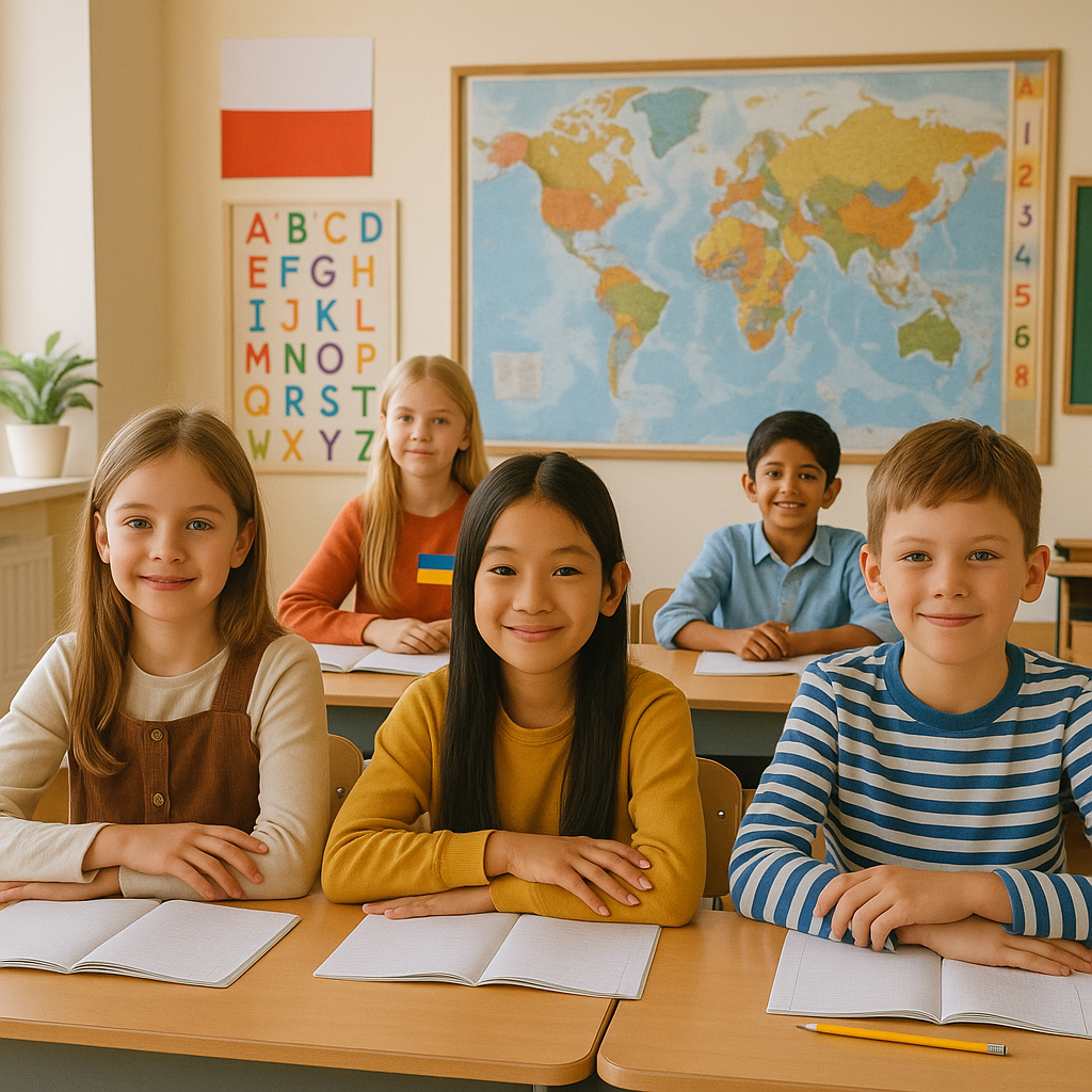 20250822 1829 multicultural classroom unity simple compose 01k399q89meh8v4e6ww8yhxgs1